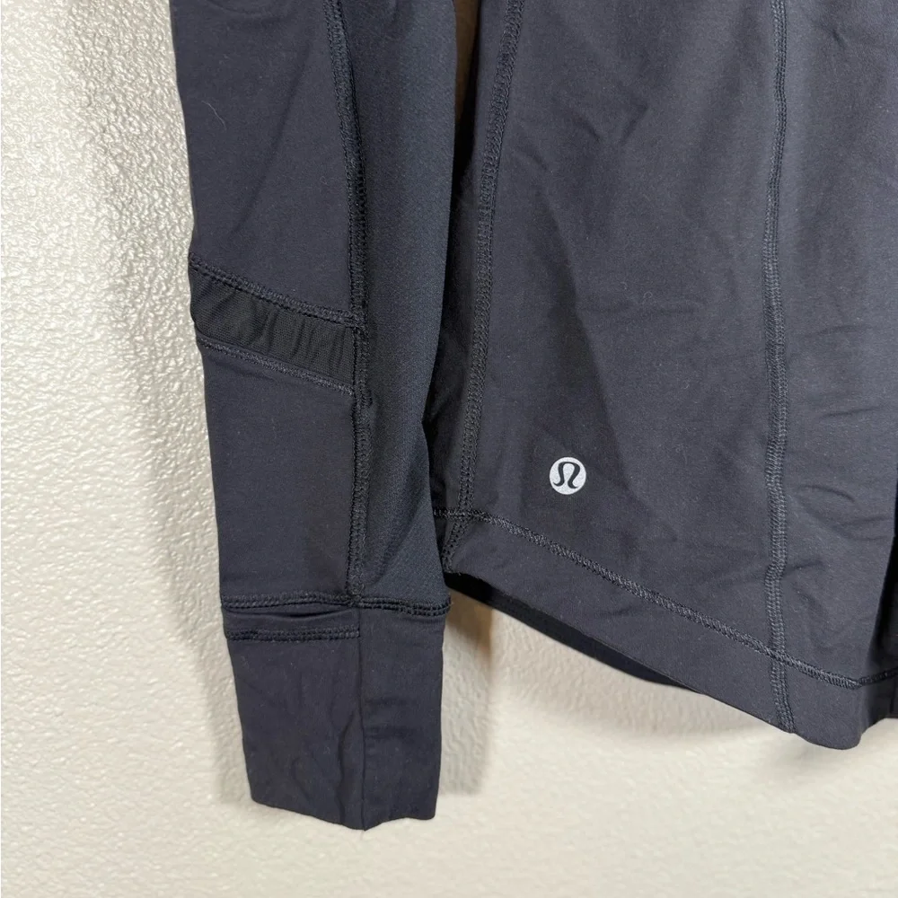 Lululemon athletica Run Reflect Pullover Black jacket 4 R24